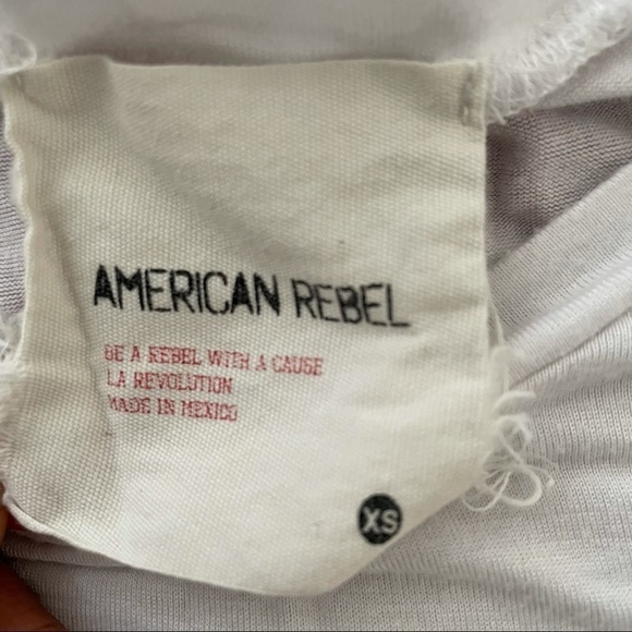 American Rebel Sleeveless Knot Stars & Stripes Top - Picture 4 of 6